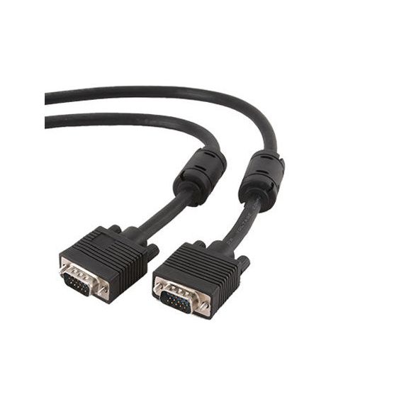 GEMBIRD CC-PPVGA-5M PREMIUM VGA HD15M/HD15M 5.0M DUAL-SHIELDED W/2*FERRITE CORE 5M CABLE