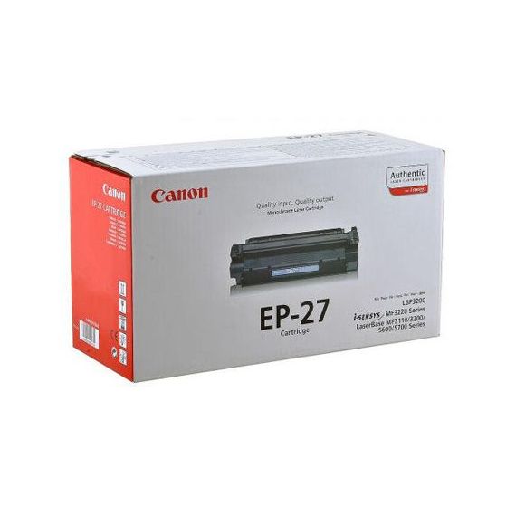 CARTRIDGE CANON EP-27, FOR LBP-3200, MF 3110, 3200, 5600