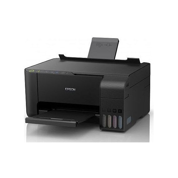 EPSON ECOTANK L3150 COLOR PRINTER/COPIER/COLOR SCANNER, WIFI & WIFI DIRECT, A4, 5760 X 1440 DPI, 33 PPM MONOCHROME/ 15PPM COLOR, USB 2.0, BLACK INK (8100 PAGES 5%), COLOR INK (6500 PAGES 5%), NO CABLE USB WWW