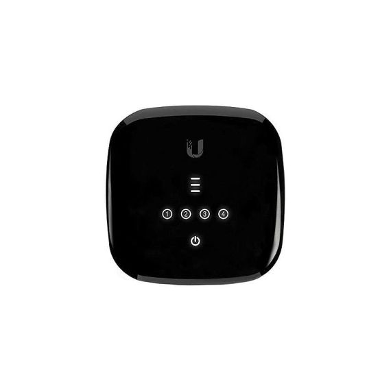 РОУТЕР МАРШРУТИЗАТОР UBIQUITI UFIBER UF-WIFI 4-PORT GPON ROUTER WITH WIFI, SC/APC GPON WAN, 4XGIGABIT RJ45 ETHERNET LAN, WI-FI 802.11N, GPON WAN ITU G.984 2.488 GBPS DOWNSTREAM 1.244 GBPS UPSTREAM, 24V PASSIVE POE