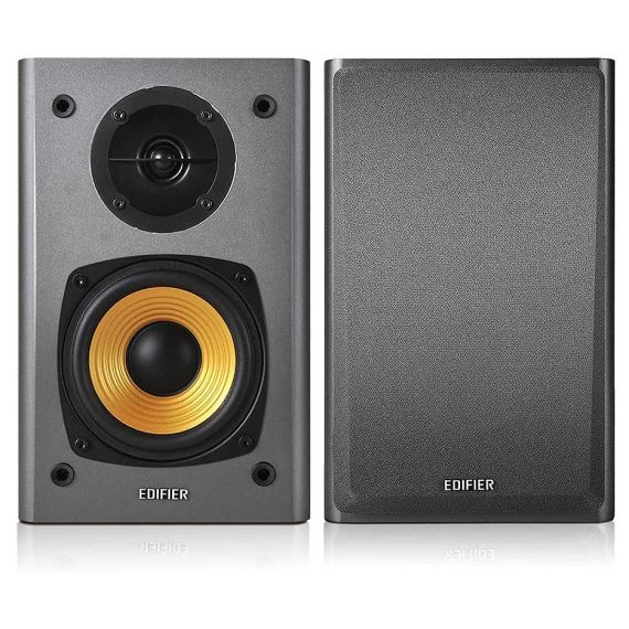 КОЛОНКИ ACTIVE SPEAKERS EDIFIER R1000T4 BLACK WOODEN, RMS 24W, 2X12W