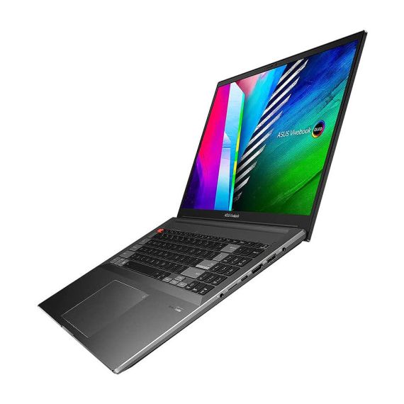 НОУТБУК 16 ASUS VIVOBOOK PRO 16X OLED M7600QC, AMD RYZEN 7 5800H 3.2-4.4GHZ/16GB/SSD 512GB/GEFORCE RTX3050 4GB GDDR6/WIFI 6 802.11AX/BT5.0/USB TYPE C/HDMI/HD WEBCAM/ILLUMINATED KEYB./FP/16 4K UHD OLED NANOEDGE (3840X2400)/NO OS M7600QC-L2011