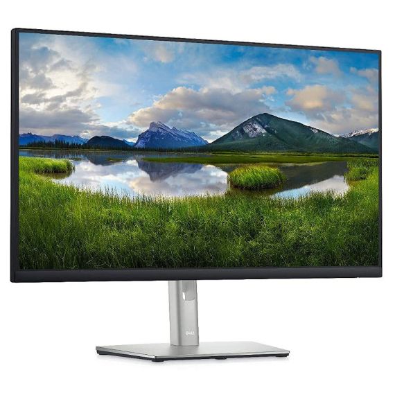 МОНИТОР 27 DELL P2722H IPS LED ULTRATHIN BEZEL BLACK SILVER PIVOT, 5MS, 16:9, 300CD,  1000:1 TYPICAL CONTRAST, H:30-83KHZ, V:56-76HZ,1920X1080 FULL HD, VGA, DISPLAYPORT, HDMI, USB HUB: 4 X USB3.2, PIVOT, HEIGHT-ADJUSTABLE, VESA