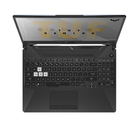 НОУТБУК 15.6 ASUS TUF GAMING FX506LH GREY, INTEL I5-10300H 2.5-4.5GHZ/8GB DDR4/M.2 NVME 512GB SSD/GEFORCE GTX1650 4GB GDDR6/WIFI 802.11AX/BT5.0/USB TYPE C/HDMI/WEBCAM HD/BACKLIT RGB KEYBOARD/15.6 FHD IPS LED-BACKLIT 144HZ