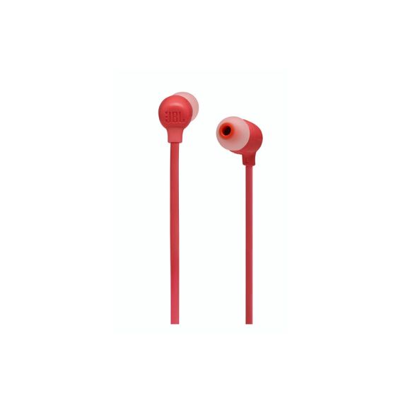 БЕСПРОВОДНЫЕ НАУШНИКИ С МИКРОФОНОМ ВНУТРИКАНАЛЬНЫЕ JBL TUNE T125BT RED BLUETOOTH WIRELESS IN-EAR HEADPHONES, 20HZ-20KHZ, 16 OHMS, 96DB, MICROPHONE, REMOTE, BT5.0, 120 MAH LITHIUM-ION POLYMER UP TO 16 HOURS, JBLT125BTCOR (CASTI CU MICROFON FARA FIR JBL / Б