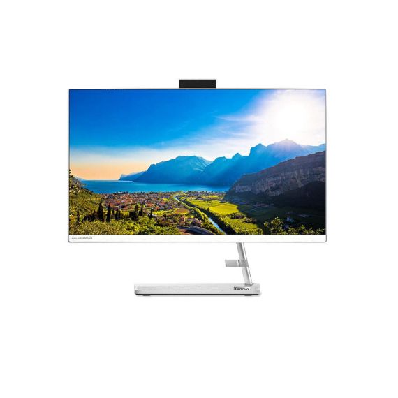 КОМПЬЮТЕР МОНОБЛОК 23.8 LENOVO IDEACENTRE AIO 3 24ITL6 WHITE, INTEL CORE I3-1115G4 2C/4T 3.0-4.1GHZ, 6MB/8GB DDR4/SSD 256GB/INTEL UHD GRAPHICS/WEBCAM HD/SPEAKERS 2X3W/WIFI 802.11AX+BT 5.0/GIGABIT LAN/23.8 FULLHD IPS