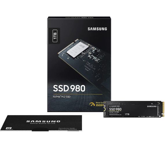 1TB SSD NVME M.2 GEN3 X4 TYPE 2280 SAMSUNG 980 MZ-V8V1T0BW, READ 3500MB/S, WRITE 3000MB/S