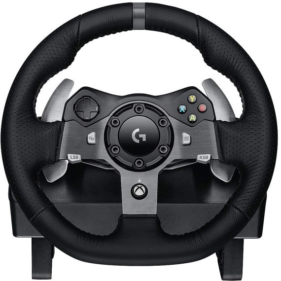 ИГРОВОЙ РУЛЬ LOGITECH G920 RACING WHEEL, 941-000123 (ИГРОВОЙ РУЛЬ ДЛЯ XBOX SERIES X|S, XBOX ONE И PC)