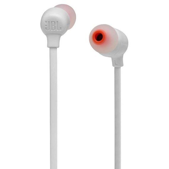БЕСПРОВОДНЫЕ НАУШНИКИ С МИКРОФОНОМ ВНУТРИКАНАЛЬНЫЕ JBL TUNE T125BT WHITE BLUETOOTH WIRELESS IN-EAR HEADPHONES, 20HZ-20KHZ, 16 OHMS, 96DB, MICROPHONE, REMOTE, BT5.0, 120 MAH LITHIUM-ION POLYMER UP TO 16 HOURS, JBLT125BTWHT (CASTI CU MICROFON FARA FIR JBL /