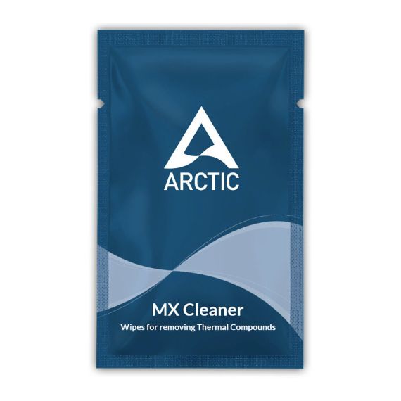 САЛФЕТКИ ДЛЯ УДАЛЕНИЯ ТЕРМОПАСТЫ ARCTIC MX CLEANER, WIPES FOR REMOVING THERMAL COMPOUNDS
