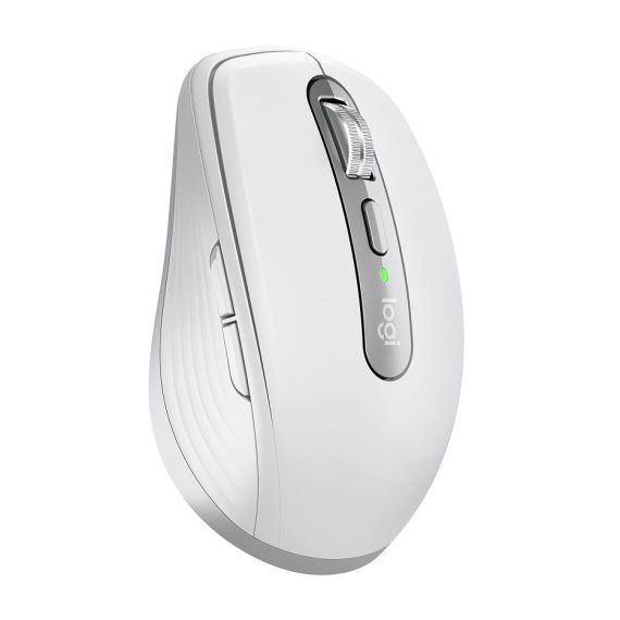 МЫШЬ БЕСПРОВОДНАЯ LOGITECH WIRELESS MOUSE MX ANYWHERE 3 WHITE, 6 BUTTONS, BLUETOOTH + 2.4GHZ, OPTICAL, 200-4000 DPI,EFFORTLESS MULTI-COMPUTER WORKFLOW PAIR UP TO 3 DEVICES, UNIFYING RECEIVER, 910-005989 (MOUSE/МЫШЬ)