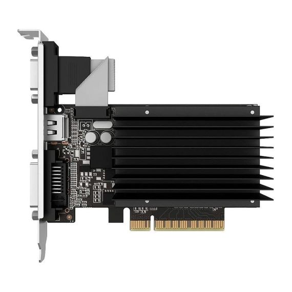 PALIT GEFORCE GT730 2GB GDDR3 (NEAT7300HD46-2080H), 64-BIT, GPU/MEM CLOCK 902/1600MHZ, PCI-EXPRESS 2.0, DUAL VGA, D-SUB/DVI/HDMI (PLACA VIDEO/ВИДЕОКАРТА)