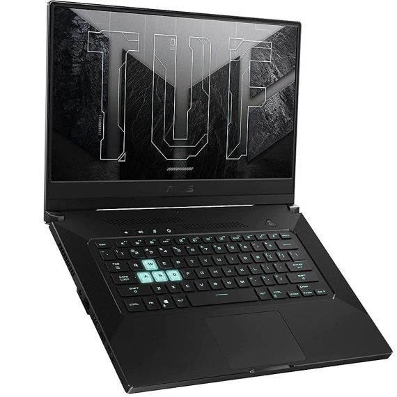 НОУТБУК 15.6" ASUS TUF DASH F15 FX516PE, INTEL I5-11300H 3.1-4.4GHZ/8GB DDR4/M.2 NVME 512GB SSD/GEFORCE RTX3050TI 4GB GDDR6/WIFI 6 802.11AX/BT5.1/USB TYPE C/HDMI/BACKLIT RGB KEYBOARD/15.6" FHD IPS LED-BACKLIT 144HZ (1920X1080)/NOOS/GAMING FX516PE-HN004