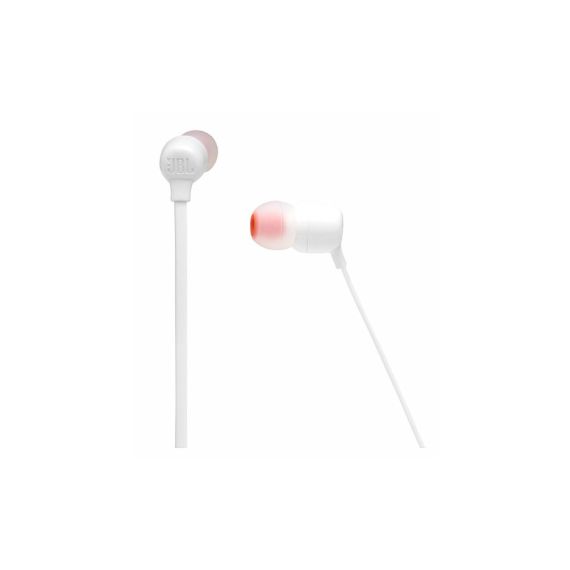 БЕСПРОВОДНЫЕ НАУШНИКИ С МИКРОФОНОМ ВНУТРИКАНАЛЬНЫЕ JBL TUNE T125BT WHITE BLUETOOTH WIRELESS IN-EAR HEADPHONES, 20HZ-20KHZ, 16 OHMS, 96DB, MICROPHONE, REMOTE, BT5.0, 120 MAH LITHIUM-ION POLYMER UP TO 16 HOURS, JBLT125BTWHT (CASTI CU MICROFON FARA FIR JBL /