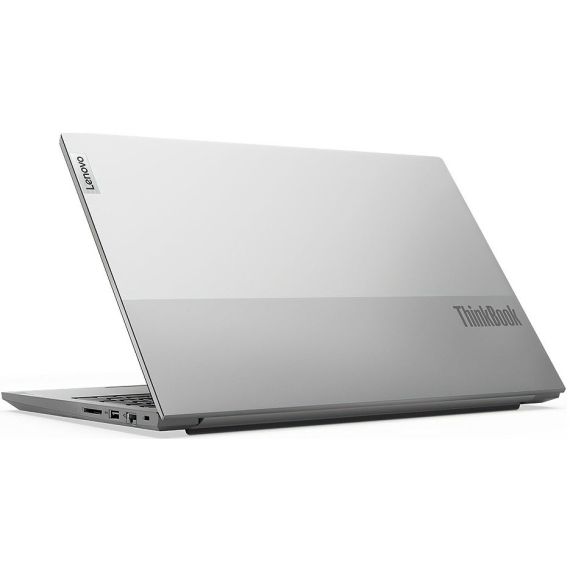НОУТБУК 15.6" LENOVO THINKBOOK 15 G3 ACL MINERAL GREY, AMD RYZEN 7 5700U 1.8GHZ-4.3GHZ/16GB PC4-25600/SSD 512GB/AMD RADEON GRAPHICS/WIFI  802.11AX/BLUETOOTH/HDMI/GBIT ETHERNET/ CARD READER/ HD WEBCAM/ FPRINT/ ILLUM KEYB/ 15.6" IPS FHD