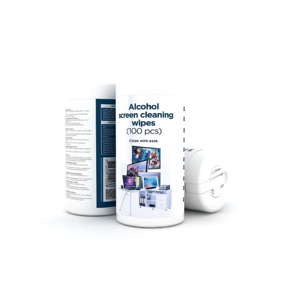 GEMBIRD ALCOHOL CLEANING WIPES