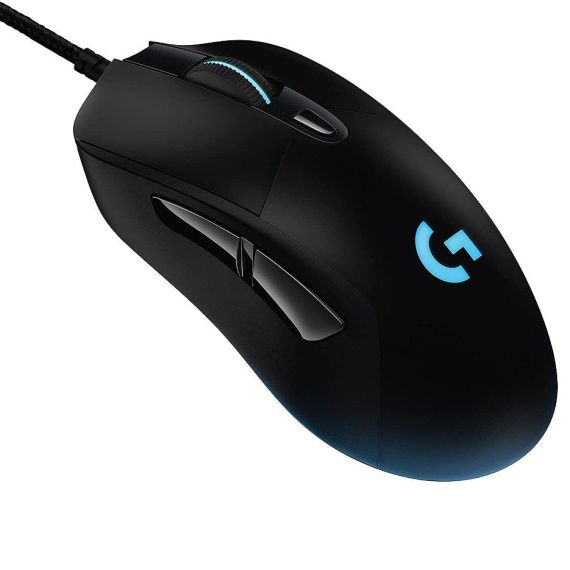 МЫШЬ ИГРОВАЯ LOGITECH G403 HERO GAMING MOUSE, LIGHTSYNC RGB, HERO 25K SENSOR, 100 - 25,600 DPI, USB 910-005632