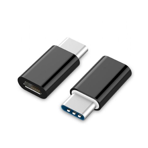 GEMBIRD A-USB2-CMMF-01, ADAPTER MICRO USB-TYPE-C, MICRO USB2.0 TO TYPE-C ADAPTER, MICRO USB (FEMALE) TO USB TYPE-C (MALE)