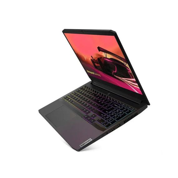 НОУТБУК 15.6 LENOVO IDEAPAD GAMING 3 15ACH6 BLACK, AMD RYZEN 7 5800H 3.2-4.4GHZ/16GB DDR4/SSD 512GB/GEFORCE RTX 3050TI 4GB/WIFI 802.11AX/BT/GBIT ETHERNET/USB TYPE C/HDMI/ 2XUSB-C/ 2XUSB 3.2/ WEBCAM/ILLUM. KEYB/ FINGERPRINT/15.6 IPS FHD (1920X1080) 120HZ/