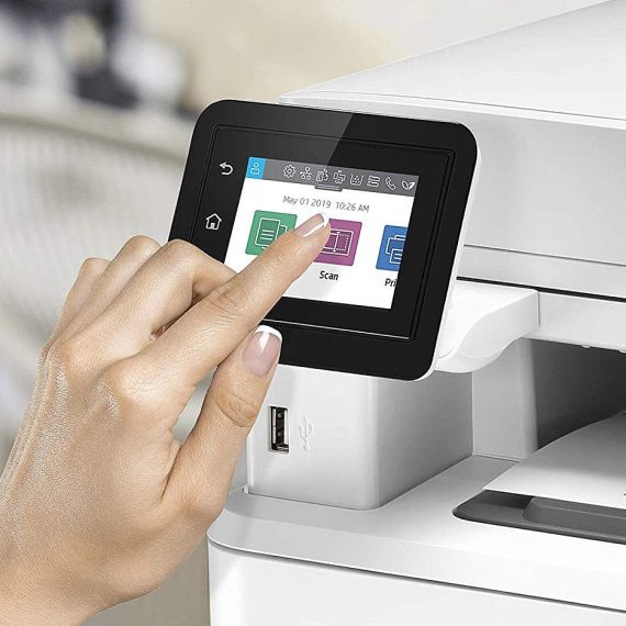 МФУ ЛАЗЕРНОЕ HP LASERJET PRO MFP M428DW WHITE, A4, 38PPM, 256MB, DUPLEX, 50 SHEET ADF, 1200DPI, 2.7" TOUCH DISPLAY, UP TO 80000 PAG, WIFI DIRECT, HI-SPEED USB 2.0, GIGABIT ETHERNET, WIRELESS, PCL 5,6;POSTCRIPT 3,EPRINT,AIRPRINT