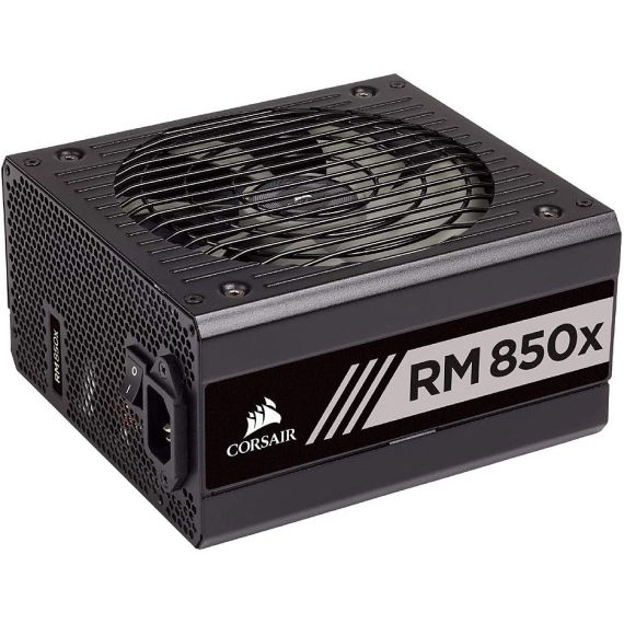 БЛОК ПИТАНИЯ 850W ATX POWER SUPPLY CORSAIR RMX SERIES RM850X, 850W, 80 PLUS GOLD, EPS12V, 140MM RIFLE BEARING FAN, ZERO RPM FAN MODE, FULLY MODULAR CABLES (SURSA DE ALIMENTARE/БЛОК ПИТАНИЯ)