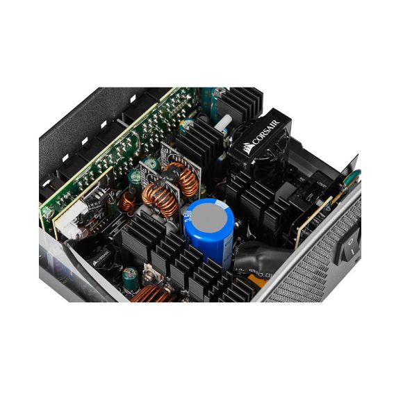 БЛОК ПИТАНИЯ 750W ATX POWER SUPPLY CORSAIR CX SERIES CX750F RGB, 750W, 80 PLUS BRONZE, EPS12V, 120MM RGB RIFLE BEARING FAN, FULLY MODULAR CABLES