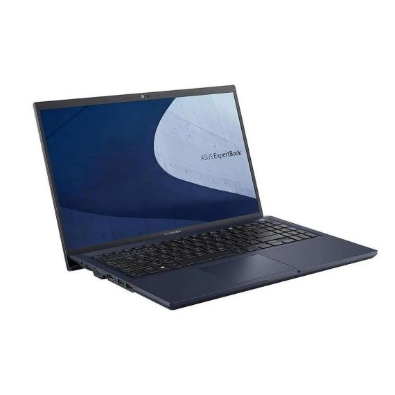 НОУТБУК ДЛЯ БИЗНЕСА 15.6 ASUS EXPERTBOOK B1 B1500CBA BLACK, INTEL CORE I5-1235U 3.3-4.4GHZ/8GB/SSD 512GB/INTEL IRIS XE GRAPHICS/WIFI 6E/BT/RJ45/THUNDERBOLT4/USB TYPE-C/HDMI/USB 3.2/HD WEBCAM/ 15.6 FHD IPS (1920X1080)/NO OS B1500CBA-BQ0300