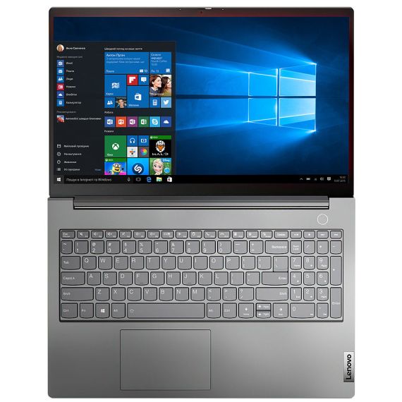 НОУТБУК 15.6 LENOVO THINKBOOK 15 G3 ACL GREY, AMD RYZEN 5 5500U 2.1-4.0GHZ/16GB DDR4/SSD 512GB/AMD RADEON GRAPHICS/WIFI 802.11AX/BT/GBIT ETHERNET/USB TYPE C/HDMI/ 2XUSB-C/ 2XUSB 3.2/ WEBCAM/ILLUM. KEYB./ FINGERPRINT/15.6 IPS FHD (1920X1080) NON-GLARE/ NO