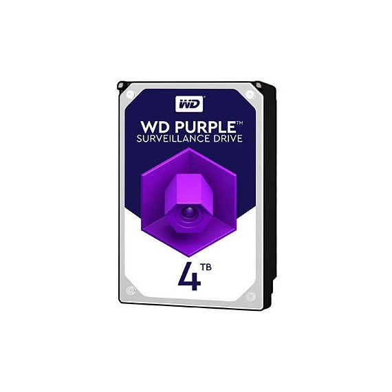 ЖЕСТКИЙ ДИСК 3.5 HDD 4TB WESTERN DIGITAL PURPLE (SURVEILLANCE HDD) WD42PURZ, 5400 RPM, SATA3 6GB/S, 256MB (HARD DISK INTERN HDD/ВНУТРЕННИЙ ЖЕСТКИЙ ДИСК HDD)