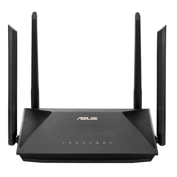 БЕСПРОВОДНОЙ WIFI РОУТЕР ASUS RT-AX1800U, AX1800 DUAL BAND WIFI 6 (802.11AX) GIGABIT ROUTER, DUAL-BAND 2.4GHZ/5GHZ AT UP TO SUPER-FAST 1800MBPS , WAN:1XRJ45 LAN: 3XRJ45 10/100/1000, 3G/4G, FIREWALL, USB 2.0/USB 3.1 (ROUTER WIRELESS WIFI/БЕСПРОВОДНОЙ WIFI