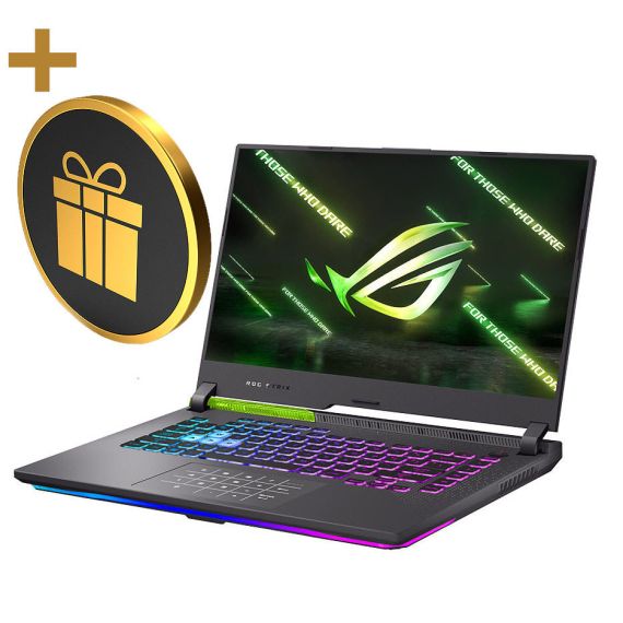 НОУТБУК 15.6 ASUS ROG STRIX G15 G513RM, AMD RYZEN 7 6800H 3.2-4.7GHZ/16GB DDR5/M.2 NVME 1TB SSD/GEFORCE RTX3060 6GB GDDR6/WIFI 6 802.11AX/BT5.1/USB TYPE C/HDMI/BACKLIT RGB KEYBOARD/ NUMBERPAD/ 15.6 2K WQHD IPS LED-BACKLIT 165HZ (2560X1440)/NOOS/GAMING G51