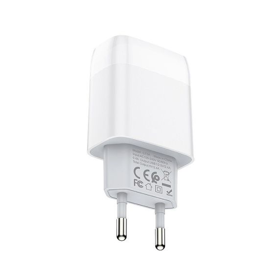 ЗАРЯДНОЕ УСТРОЙСТВО HOCO C73A GLORIOUS DUAL PORT CHARGER