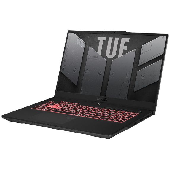 НОУТБУК 17.3 ASUS TUF GAMING A17 FA707RE, AMD RYZEN 7 6800H 3.2-4.7GHZ/8GB DDR5/512GB SSD M.2 NVME/GEFORCE RTX3050TI 4GB GDDR6/WIFI 6 802.11AX/BT5.2/GBIT ETHERNET/USB TYPE C/HDMI/BACKLIT RGB KEYBOARD/17.3 FHD