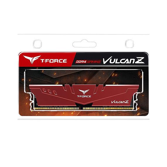 ОПЕРАТИВНАЯ ПАМЯТЬ 16GB DDR4 TEAM GROUP T-FORCE VULCAN Z RED TLZRD416G3600HC18J01 DDR4 PC4-28800 3600MHZ CL18, RETAIL (MEMORIE/ПАМЯТЬ)