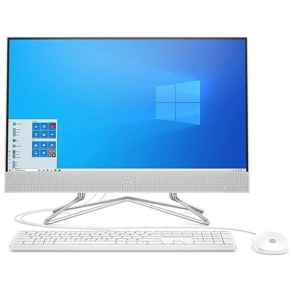 КОМПЬЮТЕР МОНОБЛОК 24 HP ALL-IN-ONE 24-DP1015UR SILVER, INTEL CORE I7-1165G7 2.8-4.7GHZ/16GB DDR4/SSD 512GB/INTEL IRIS X GRAPHICS/WEBCAM HD/SPEAKERS 2X2W/WIFI 802.11AC+BT 5/GIGABIT LAN/23.8 FHD