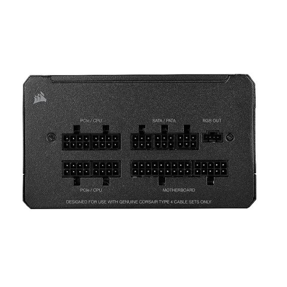 БЛОК ПИТАНИЯ 750W ATX POWER SUPPLY CORSAIR CX SERIES CX750F RGB, 750W, 80 PLUS BRONZE, EPS12V, 120MM RGB RIFLE BEARING FAN, FULLY MODULAR CABLES