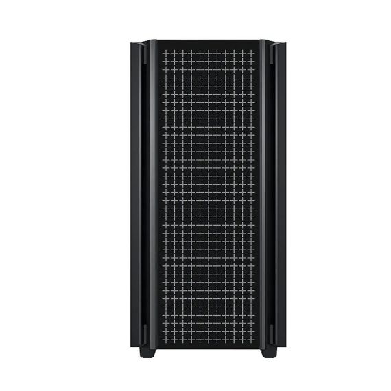 КОРПУС CASE MIDDLETOWER DEEPCOOL CG540 ATX BLACK, NO PSU, SIDE PANEL TEMPERED GLASS,  2XUSB3.0,  AUDIO X 1/MIC X 1, PRE-INSTALLED LED FANS: FRONT 3X120MM, REAR 1X140MM