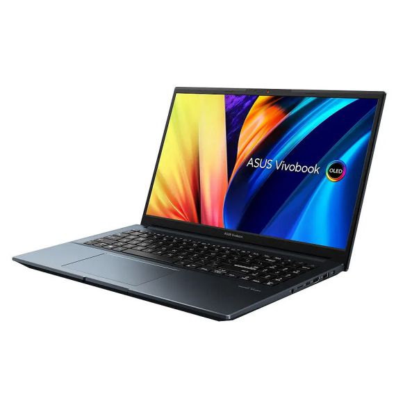 НОУТБУК 15.6 ASUS VIVOBOOK PRO 15 OLED M6500QC, AMD RYZEN 7 5800H 3.2-4.4GHZ/16GB/SSD 512GB/GEFORCE RTX3050 4GB GDDR6/WIFI 6 802.11AX/BT5.0/USB TYPE C/HDMI/HD WEBCAM/ILLUMINATED KEYB./FP/15.6" FULLHD OLED NANOEDGE 400NITS