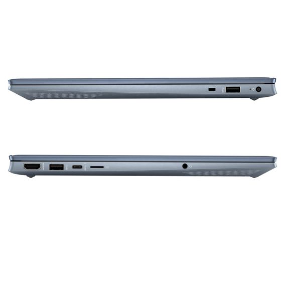 НОУТБУК 15.6 HP PAVILION 15-EH1009UR BLUE, AMD RYZEN 5 5500U 2.1-4.0GHZ/ 8GB DDR4/ SSD 512GB PCIE/ AMD RADEON GRAPHICS/ WIFI 6 802.11AX/ BT5.0/ USB TYPE C/ HDMI/ HD WEBCAM/ ILLUMINATED KEYB./ FINGERPRINT/ 15.6 IPS FHD ANTIGLARE