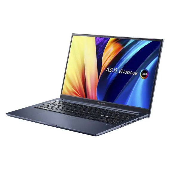 НОУТБУК 15.6 ASUS VIVOBOOK 15X OLED X1503ZA BLUE, INTEL CORE I7-12700H 3.5-4.7GHZ/12GB/ SSD 512GB/INTEL IRIS XE GRAPHICS/WIFI 6 802.11AX/BT/USB TYPE-C/HDMI/2XUSB 3.2/HD WEBCAM/ILLUMINATED KEYBOARD/15.6 FHD OLED 400 NITS (1920X1080)/NO OS X1503ZA-L1274