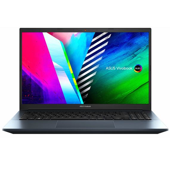 НОУТБУК 14 ASUS VIVOBOOK PRO 14 OLED M3401QA QUIET BLUE, AMD RYZEN 5 5600H 3.3-4.2GHZ/8GB/SSD 256GB/AMD RADEON/WIFI 6 802.11AX/BT5.0/USB TYPE C/HDMI/HD WEBCAM/ILLUMINATED KEYBOARD/14 OLED WQXGA+ NANOEDGE