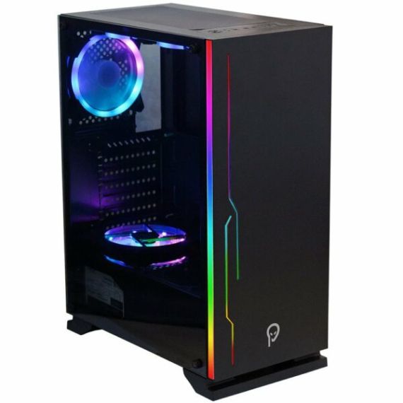 CASE SPACER - GAMING, MIDDLE TOWER, ATX, "BRIGHT", FARA SURSA, STICLA SECURIZATA, 4 X FAN,HUB SI TELECOMANDA, USB 2.0 X 1, USB 3.0 X 2,SP-GC-BRIGHT