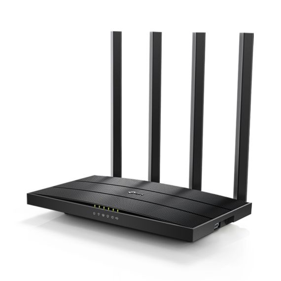 TP-LINK ARCHER C6U AC1200 DUAL-BAND WI-FI ROUTER SPEED: 300 MBPS AT 2.4 GHZ + 867 MBPS AT 5 GHZ SPEC: 4? ANTENNAS, 1? GIGABIT WAN PORT + 4? GIGABIT