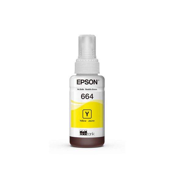 КАРТРИДЖ INK EPSON T66444A YELLOW, 70ML  ORIGINAL FOR L110/ 50/365/565/486/3050/3070