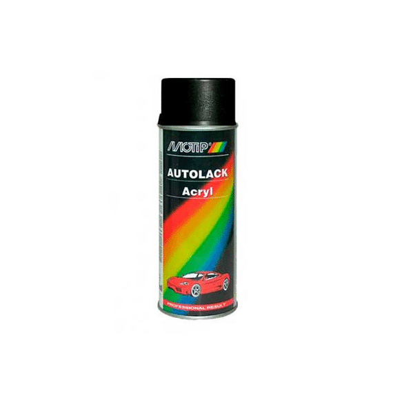 АЭРОЗОЛЬНАЯ КРАСКА MOTIP 51060  BLACK MET 400ML