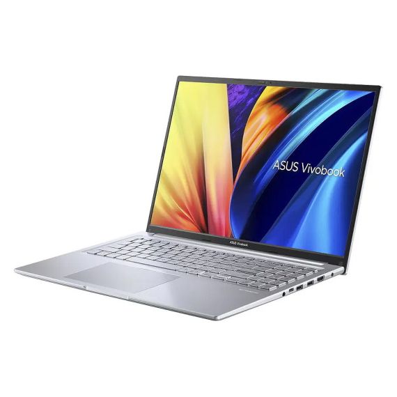 НОУТБУК ASUS VIVOBOOK 16X X1603ZA SILVER, 16.0 DISPLAY/INTEL CORE I5-12500H 3.3-4.5GHZ/16GB DDR4/SSD 512GB/INTEL IRIS XE GRAPHICS/802.11AX/BT5.X/USB TYPE-C/HDMI/USB 3.2/HD WEBCAM/LLUM. KEYBOARD/16.0 IPS FHD+ (1920X1200)/NO OS X1603ZA-MB161
