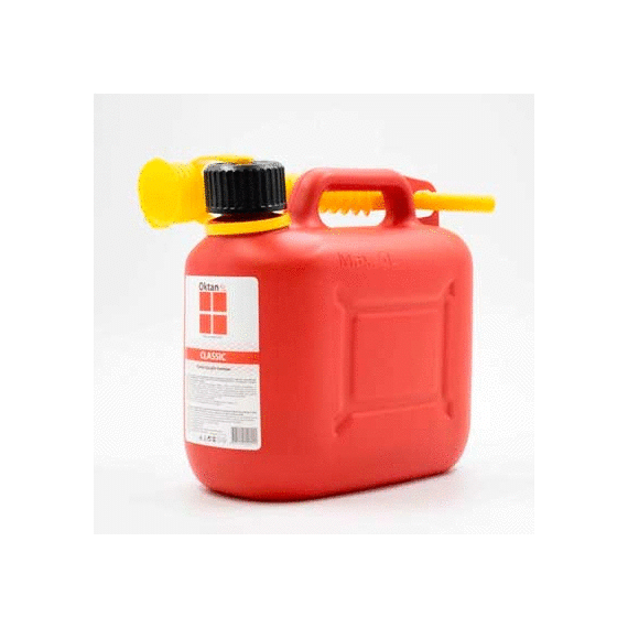 КАНИСТРА КЛАССИК ГСМ OKTAN КРАСНАЯ 5Л