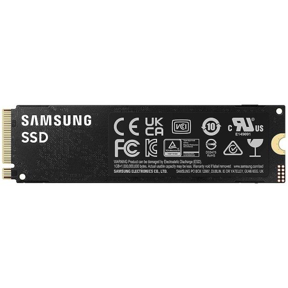 ВНУТРЕНИЙ ВЫСОКОСКОРОСТНОЙ НАКОПИТЕЛЬ 1TB SSD PCIE 4.0 X4 NVME 2.0 M.2 TYPE 2280 SAMSUNG 990 PRO MZ-V9P1T0BW, READ 7450MB/S, WRITE 6900MB/S (SOLID STATE DRIVE INTERN SSD/ВНУТРЕНИЙ ВЫСОКОСКОРОСТНОЙ НАКОПИТЕЛЬ SSD)