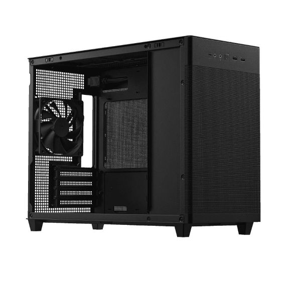 КОМПЬЮТЕРНЫЙ КОРПУС ASUS PRIME AP201 BLACK NO PSU CASE ATX MIDITOWER, 2X USB 3.1, AUDIO-OUT&MIC, 2XUSB 3.2 GEN1, 1XUSB 3.2 GEN2 TYPE C