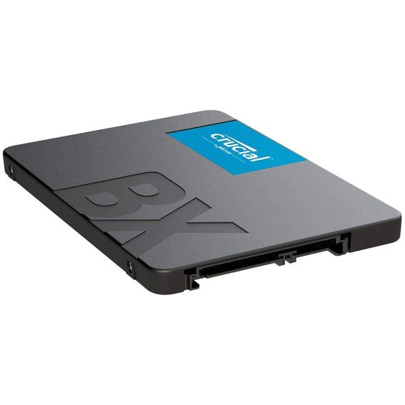 500GB SSD 2.5" CRUCIAL BX500 CTCT500BX500SSD1, READ 550MB/S, WRITE 500MB/S, SATA III 6.0 GBPS